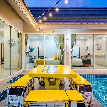 M4 Billion Pool Villa Cha-Am Ngoại thất bức ảnh