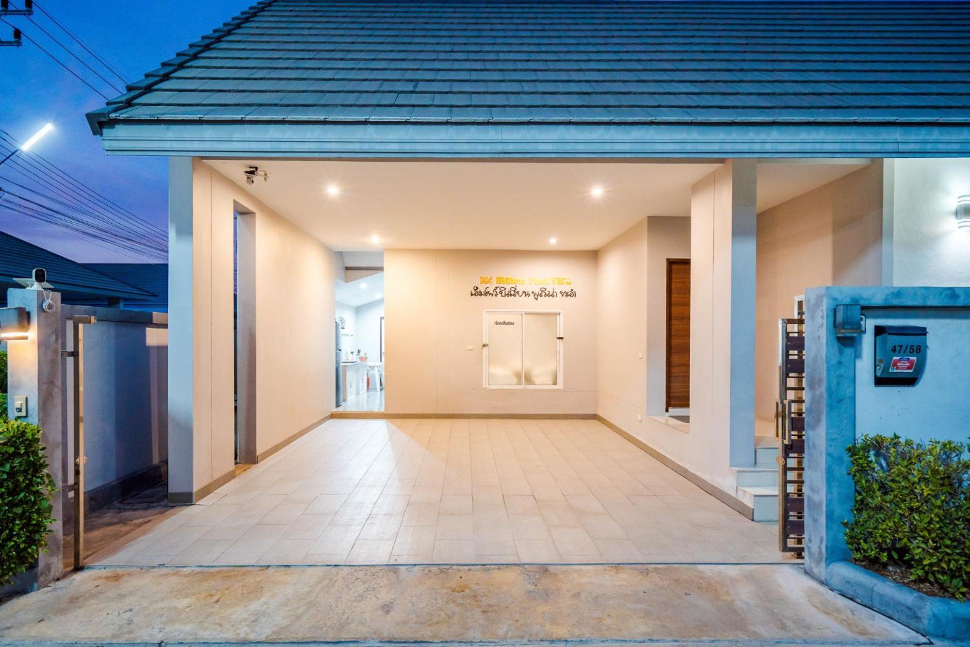M4 Billion Pool Villa Cha-Am Ngoại thất bức ảnh