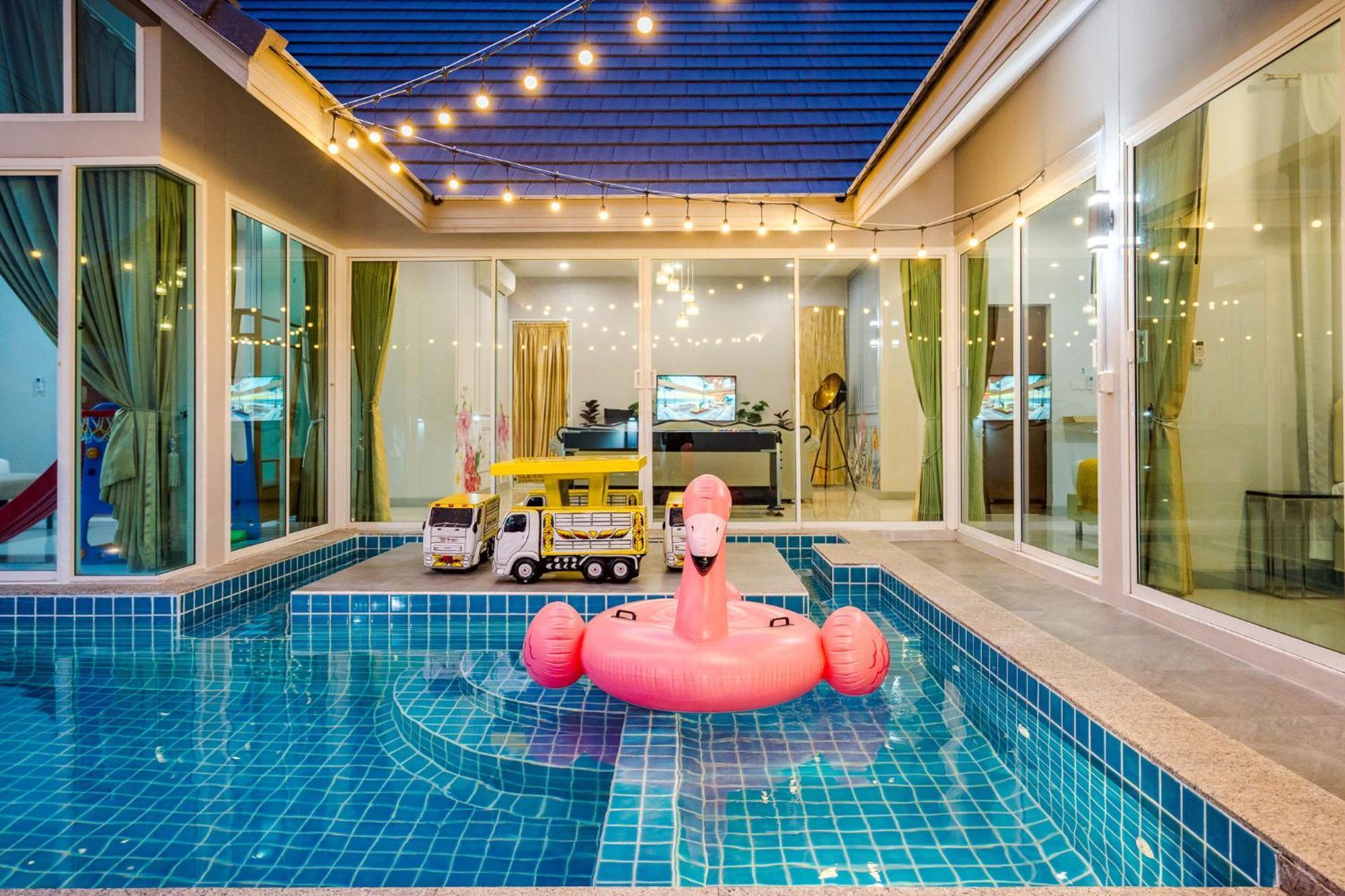 M4 Billion Pool Villa Cha-Am Ngoại thất bức ảnh
