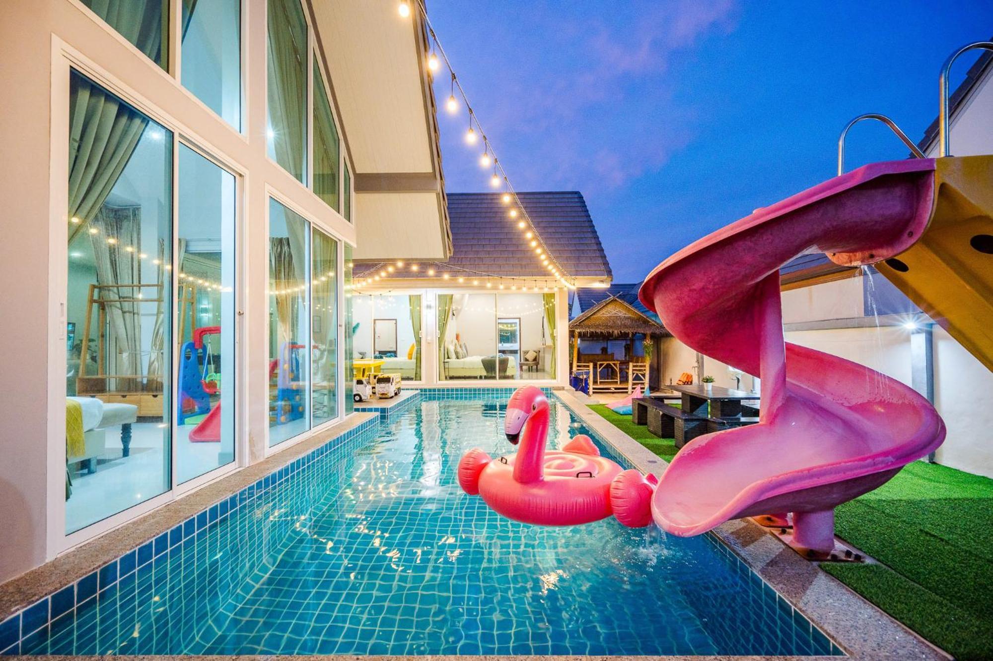 M4 Billion Pool Villa Cha-Am Ngoại thất bức ảnh